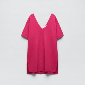 NEW ZARA short sleeve knit